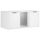 Kattebur møbel Hvid 100 x 49 x 45 cm Konstrueret træ - xlshop.dk