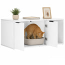 Kattebur møbel Hvid 100 x 49 x 45 cm Konstrueret træ - xlshop.dk