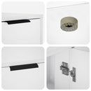Kattebur møbel Hvid 100 x 49 x 45 cm Konstrueret træ - xlshop.dk