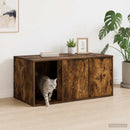 Kattebur møbel Røget eg 100 x 49 x 45 cm Konstrueret træ - xlshop.dk