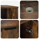 Kattebur møbel Røget eg 100 x 49 x 45 cm Konstrueret træ - xlshop.dk