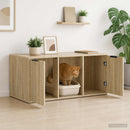 Kattebur møbel Sonoma-eg 100 x 49 x 45 cm Konstrueret træ - xlshop.dk