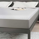 Madras topper Hvid 180 x 200 cm Jacquard Stof - xlshop.dk