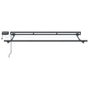 Manuel markise-ramme med LED-lys Gul, Hvid, Antracitgrå 3 x 2 m - xlshop.dk