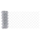 Maschendrahtzaun 25 x 0,6 m Galvaniseret stål Sølv - xlshop.dk