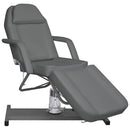massagebord 180x62x(87-112) cm grå - xlshop.dk