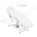 massagebord 180x62x(87-112) cm hvid - xlshop.dk