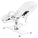 massagebord 180x62x(87-112) cm hvid - xlshop.dk