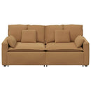 modulsofa med hynder beige - xlshop.dk