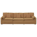 modulsofa med hynder beige - xlshop.dk
