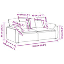 modulsofa med hynder beige - xlshop.dk