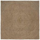 Områdetæpper Grå 200 x 200 cm Jute - xlshop.dk