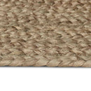 Områdetæpper Grå 200 x 200 cm Jute - xlshop.dk