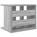 Opbevaring af vinylplader Grå Sonoma 42 x 33 x 36 cm - xlshop.dk