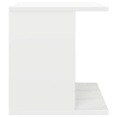 Opbevaring af vinylplader Hvid 42 x 33 x 36 cm Konstrueret træ - xlshop.dk