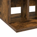 Opbevaring af vinylplader Røget eg 42 x 33 x 36 cm - xlshop.dk