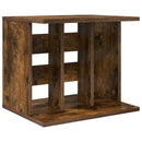 Opbevaring af vinylplader Røget eg 42 x 33 x 36 cm - xlshop.dk
