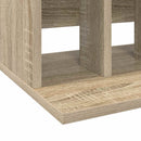Opbevaring af vinylplader Sonoma-eg 42 x 33 x 36 cm - xlshop.dk