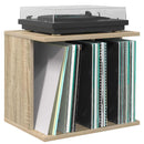 Opbevaring af vinylplader Sonoma-eg 42 x 33 x 36 cm - xlshop.dk