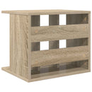 Opbevaring af vinylplader Sonoma-eg 42 x 33 x 36 cm - xlshop.dk