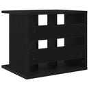 Opbevaring af vinylplader Sort eg 42 x 33 x 36 cm - xlshop.dk