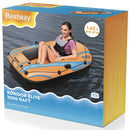 Oppustelig båd Orange 162 x 96 cm PVC - xlshop.dk