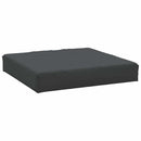 pallehynde 60x60x6 cm oxfordstof sort - xlshop.dk