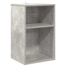 Pladeskab Betongrå 38 x 33 x 61 cm Konstrueret træ - xlshop.dk