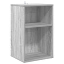 Pladeskab Grå Sonoma 38 x 33 x 61 cm Konstrueret træ - xlshop.dk