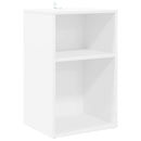 Pladeskab Hvid 38 x 33 x 61 cm Konstrueret træ - xlshop.dk