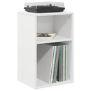 Pladeskab Hvid 38 x 33 x 61 cm Konstrueret træ - xlshop.dk