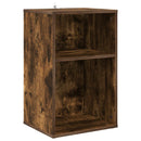 Pladeskab Røget eg 38 x 33 x 61 cm Konstrueret træ - xlshop.dk