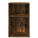 Pladeskab Røget eg 38 x 33 x 61 cm Konstrueret træ - xlshop.dk