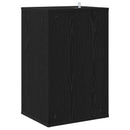 Pladeskab Sort eg 38 x 33 x 61 cm Konstrueret træ - xlshop.dk