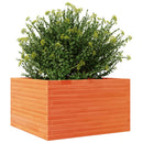 plantekasse 80x80x45,5 cm massivt fyrretræ gyldenbrun - xlshop.dk