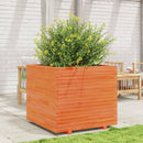 plantekasse 80x80x72 cm massivt fyrretræ gyldenbrun - xlshop.dk