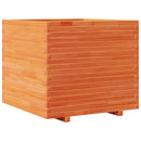 plantekasse 80x80x72 cm massivt fyrretræ gyldenbrun - xlshop.dk