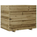 plantekasse 90x60x72 cm imprægneret fyrretræ - xlshop.dk