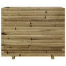 plantekasse 90x60x72 cm imprægneret fyrretræ - xlshop.dk