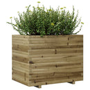 plantekasse 90x60x72 cm imprægneret fyrretræ - xlshop.dk