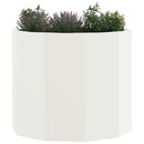 Plantekasse Hvid 60 x 60 x 50 cm Stål - xlshop.dk