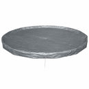 Pooldækning Ø4,27 m Rund Polyester Grå - xlshop.dk