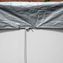 Pooldækning Ø4,27 m Rund Polyester Grå - xlshop.dk