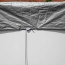 Pooldækning Ø4,88 m Rund Polyester Grå - xlshop.dk