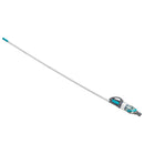 Poolstøvsuger med LED-lysstrimler Grå 610 cm ABS og Stål - xlshop.dk
