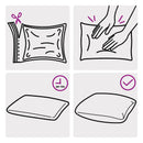 Pude med pude HEERLEN 2 stk. Lys grøn PV Fleece - xlshop.dk