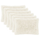Pude med pude HEERLEN 6 stk. Hvid PV Fleece - xlshop.dk