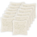 Pude med pude HEERLEN 6 stk. Hvid PV Fleece - xlshop.dk