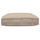 Pude Oxford stof Gråbrun 80 x 80 x 12 cm - xlshop.dk