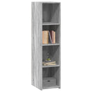 reol 30x41x124 konstrueret træ grå sonoma-eg - xlshop.dk